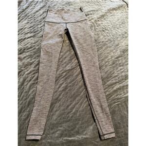 Women's Lululemon Wunder Under High Rise Gray Full Length Leggings, Size 6